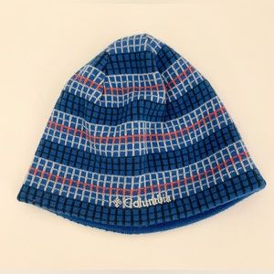 Columbia Toddler Stocking Cap Blue Reversible